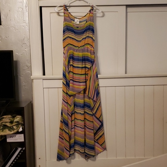 Sheer High-low dress. Size medium - Picture 1 of 5